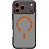 Dėklas Spigen Ultra Hybrid MagSafe, frost juodas oranžinis - iPhone 17 Pro
