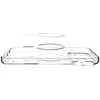 Dėklas „Spigen Ultra Hybrid MagSafe“, skaidrus baltas - iPhone 17 Pro Max