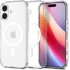 Spigen Ultra Hybrid MagSafe dėklas skirtas Apple iPhone 17 – skaidrus and baltos spalvos