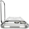 Dėklas Spigen Ultra Hybrid Optik S MagSafe do iPhone 17 Pro / 18 Pro permatomas sidabrinė