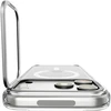 Dėklas Spigen Ultra Hybrid Optik S MagSafe do iPhone 17 Pro Max / 18 Pro Max permatomas sidabrinė