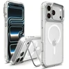 Dėklas Spigen Ultra Hybrid Optik S MagSafe do iPhone 17 Pro Max / 18 Pro Max permatomas sidabrinė