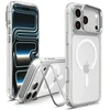 Dėklas Spigen Ultra Hybrid Optik S MagSafe do iPhone 17 Pro / 18 Pro permatomas sidabrinė