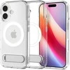 Spigen Ultra Hybrid "S" MagSafe dėklas skirtas Apple iPhone 17 – skaidrus and baltos spalvos