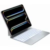 Dėklas Typecase Edge Pro su klaviatūra do iPad Air 13" M2 2024 / M3 2025 / M4 2026 sidabrinė