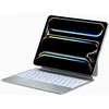 Dėklas Typecase Edge Pro su klaviatūra do iPad Pro 13" M4 2024 / M5 2025 sidabrinė