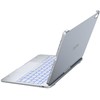 Typecase Flexbook Touch do iPad Air 11" M2 2024 / M3 2025 / M4 2026 sidabrinė