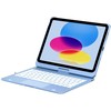Typecase Flexbook Touch do iPad 11" (A16) 2025 / iPad 10.9" 2022 Šviesiai mėlynas