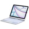 Typecase Flexbook Touch do iPad Air 11" M2 2024 / M3 2025 / M4 2026 sidabrinė