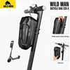WILDMAN Scooter case/holder ES8XMax frame bag juodos spalvos