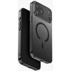 UNIQ Airsuit dėklas skirtas Apple iPhone 17 Pro Max Magclick Charging juodos spalvos
