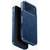 UNIQ Clario dėklas skirtas Apple iPhone 17 Pro Max Magclick Charging mėlynos spalvos