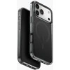 UNIQ Clario dėklas skirtas Apple iPhone 17 Pro Max Magclick Charging juodos spalvos