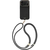 Dėklas UNIQ Coehl Mirelle, skirtas iPhone 18 Pro / 17 Pro, su magnetiniu įkrovimu, juodas