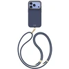 Dėklas UNIQ Coehl Mirelle, skirtas iPhone 18 Pro / 17 Pro, su magnetiniu įkrovimu, noble mėlynas spalvos