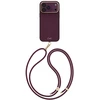 Dėklas UNIQ Coehl Mirelle, skirtas iPhone 18 Pro Max / 17 Pro Max, su magnetiniu įkrovimu, bordo spalvos