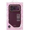 Dėklas UNIQ Coehl Mirelle, skirtas iPhone 18 Pro Max / 17 Pro Max, su magnetiniu įkrovimu, bordo spalvos