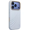 Dėklas UNIQ Coehl Serina, skirtas iPhone 18 Pro / 17 Pro, su magnetiniu įkrovimu, mėlynas