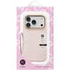 Dėklas UNIQ Coehl Serina, skirtas iPhone 18 Pro / 17 Pro, su magnetiniu įkrovimu, rožinis