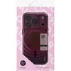 Dėklas UNIQ Coehl Vela, skirtas iPhone 18 Pro / 17 Pro, su magnetiniu įkrovimu, bordo spalvos