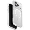 UNIQ Combat dėklas skirtas Apple iPhone 17 Pro Max Magclick Charging baltos spalvos