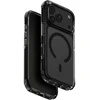 UNIQ Combat dėklas, skirtas iPhone 18 Pro / 17 Pro Magclick Charging, juodos spalvos