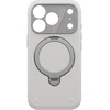 Dėklas UNIQ Elix do iPhone 18 Pro / 17 Pro 360 Rotating Kickstand šviesiai pilkas