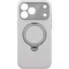 Dėklas UNIQ Elix do iPhone 18 Pro Max / 17 Pro Max 360 Rotating Kickstand šviesiai pilkas