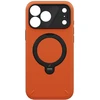 Dėklas UNIQ Elix do iPhone 18 Pro Max / 17 Pro Max 360 Rotating Kickstand oranžinė