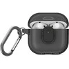 Dėklas UNIQ Glase Pro skirtas AirPods 4 Lock Case pilkos spalvos