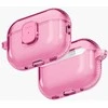 Dėklas Uniq Glase Pro Case for AirPods Pro 3 Lock Case - Transparent Rožinė