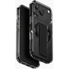 UNIQ Heldro Air Dėklas skirtas Apple iPhone 17 Pro Magclick Charging juodos spalvos