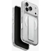 Dėklas UNIQ Heldro Air, skirtas iPhone 18 Pro / 17 Pro, Magclick Charging, skaidrus