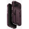 Dėklas UNIQ Heldro Air, skirtas iPhone 18 Pro / 17 Pro, su Magclick Charging, burgundo spalvos
