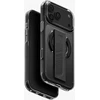 Dėklas UNIQ Heldro Air, skirtas iPhone 18 Pro Max / 17 Pro Max, su Magclick Charging, tamsiai pilkas (tinted smoke)