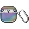 „Uniq Iridescia AirPods 4“ pakabinamas dėklas – holografinis, daugiaspalvis