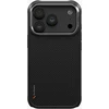 UNIQ Keva dėklas, skirtas iPhone 18 Pro / 17 Pro, Magclick Charging, juodos spalvos