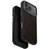 Dėklas UNIQ Keva EDGE skirtas Apple iPhone 17 Pro Magclick Charging oranžinės spalvos