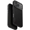 Dėklas UNIQ Keva EDGE skirtas Apple iPhone 17 Pro Magclick Charging juodos spalvos
