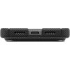 Dėklas UNIQ Keva EDGE, skirtas iPhone 18 Pro / 17 Pro, su Magclick Charging, juodos spalvos