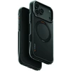 Dėklas UNIQ Keva Mov skirtas iPhone 18 Pro Max / 17 Pro Max Magclick Charging juodos spalvos