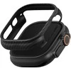 UNIQ Keva Verge dėklas, skirtas Apple Watch Ultra / Ultra 2 / Ultra 3 49 mm, juodas