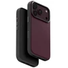 Dėklas UNIQ Lyden DS, skirtas iPhone 18 Pro / 17 Pro, su Magclick įkrovimo funkcija, bordo spalvos
