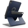 Dėklas UNIQ Rovus Snapmount Magnetic 360 Rotating Detachable skirtas Apple iPad Air 11" (M2/M3) / Apple iPad Air 10.9" (2022/2020) mėlynos spalvos