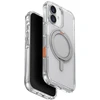 Dėklas UNIQ Swivix do iPhone 17 360 Rotating Kickstand permatomas