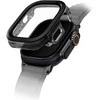 Dėklas UNIQ Voute skirtas Apple Watch Ultra 49mm apsauginis stiklas juodos spalvos