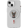 Dėklas XTREM Instant Custom E-INK, skirtas iPhone 15, baltas