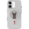 Dėklas XTREM Instant Custom E-INK skirtas iPhone 16 baltas