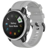 Dirželis Beline Silicone do Garmin Fenix 8/Fenix 7S/Fenix 6S/Fenix 5S/mk3/mk3i/Instinct 2S pilka
