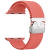 Beline Woven Nylon Parachute apyrankė skirta Apple Watch 42/44/45/49mm Rose Raudona